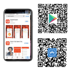 Code QR de la laverie Speed Queen de Mulhouse, code MUL001